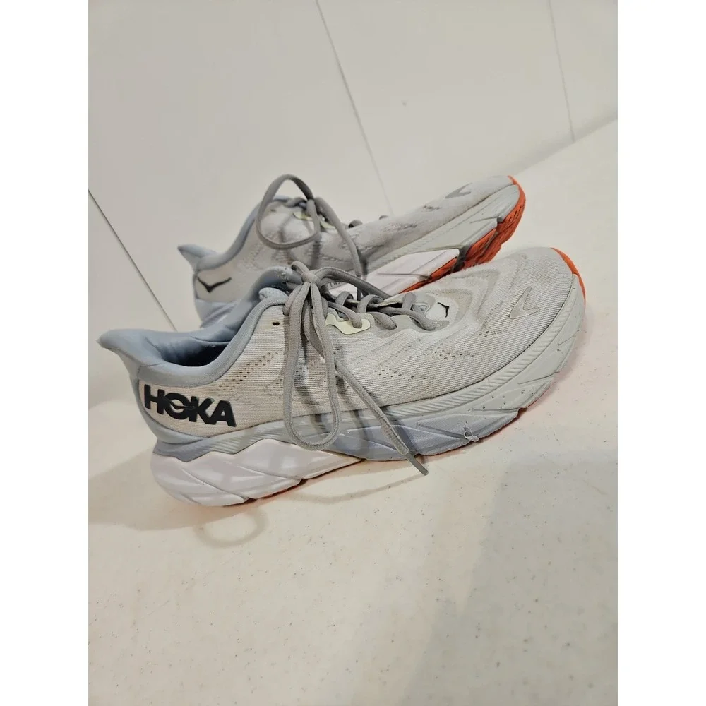 Hoka Arahi 6 Athletic Sneakers Womens Size 7.5 B Blue‎ Athletic Shoes(S97